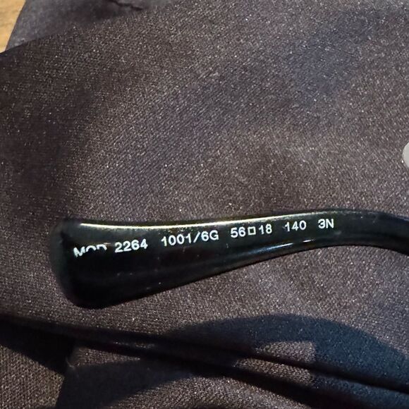 Versace Black Gunmetal Ve2264 Unisex Sunglasses NWT - Picture 7 of 9